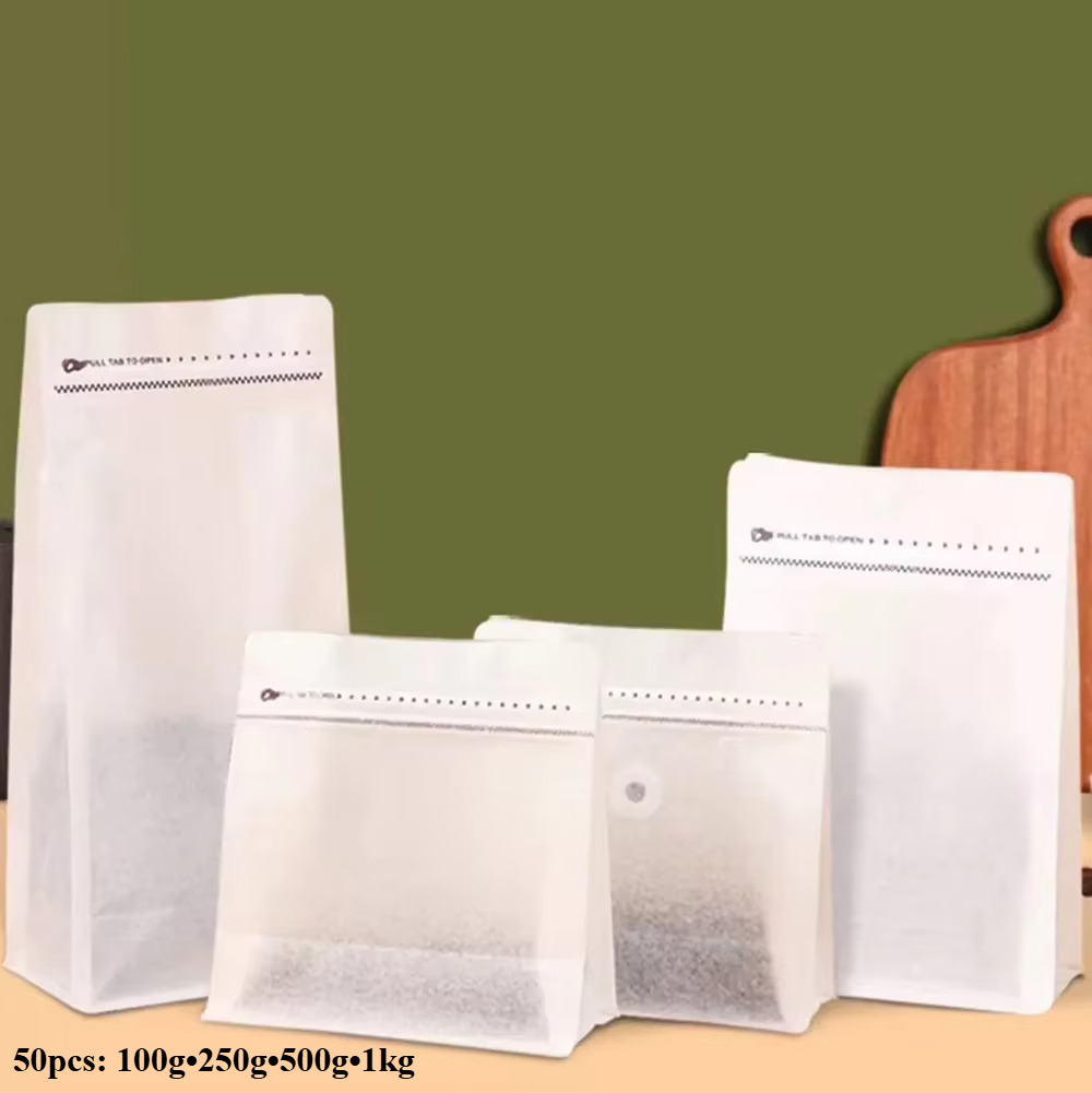 Ziploc Food Storage - 50 Buah Kantong Kopi Mudah Terurai