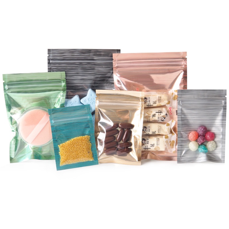 Food Storage Mylar Bags - 2000 Buah/Lot 4 Ukuran Tas Paket