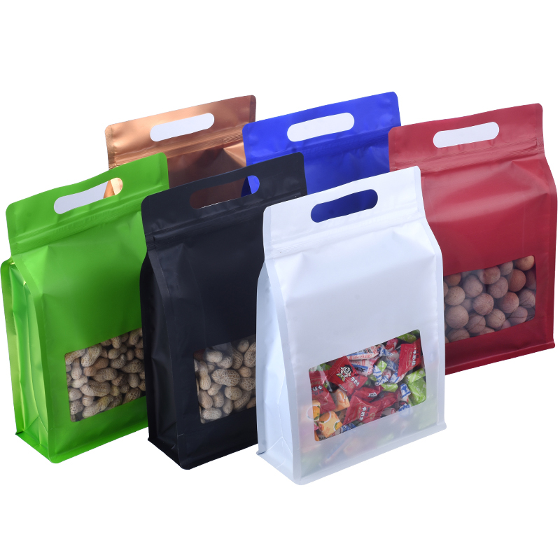 Food Storage Bags Zip Lock Pouch - Kantong Stand Up Laser Warna Tas