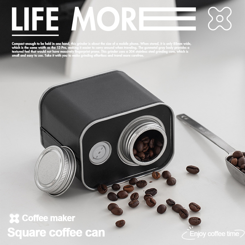 Food Storage Organizer - Kaleng kedap udara biji kopi luar