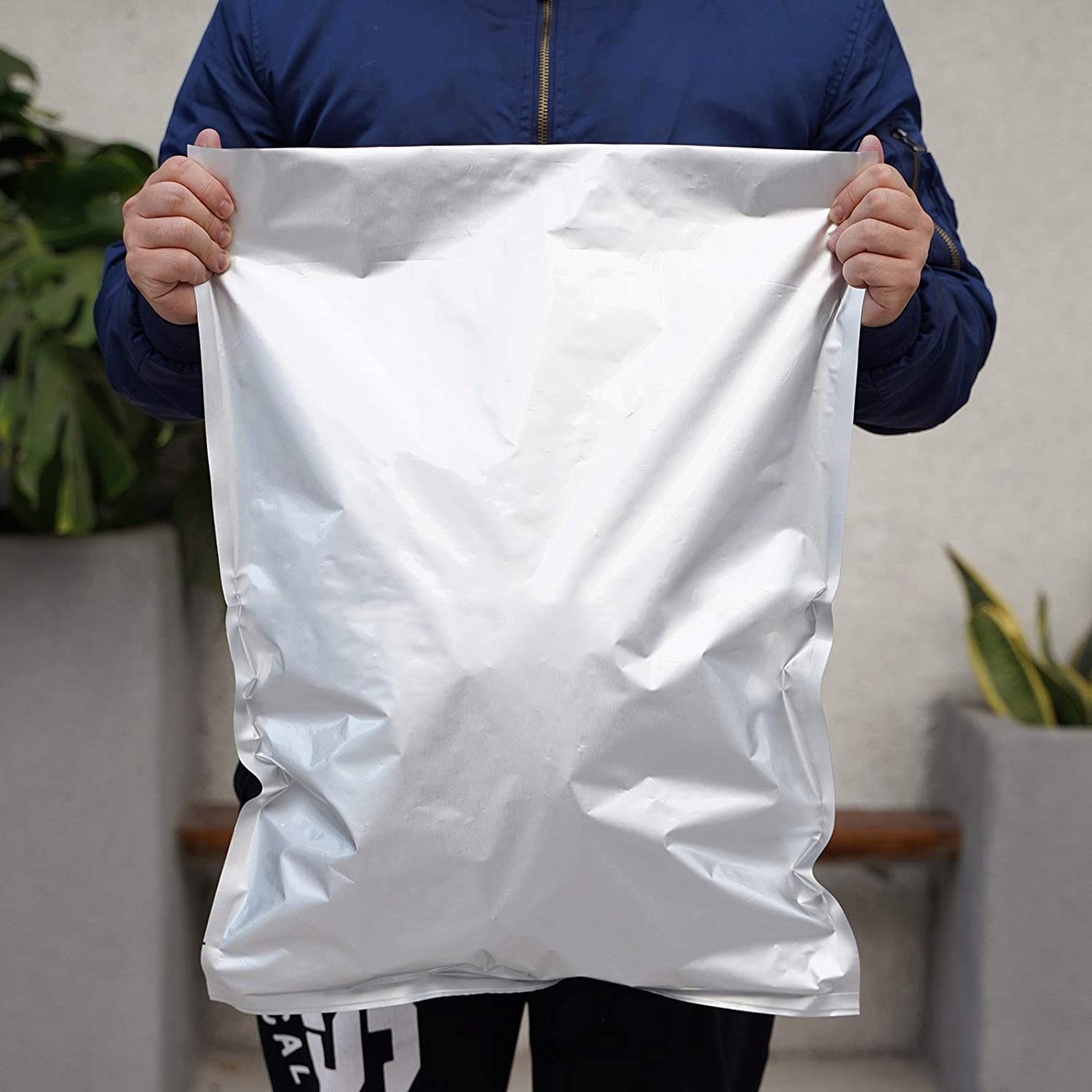 Food Storage Mylar Bags - 10 pak 5 kantung Mylar aluminium