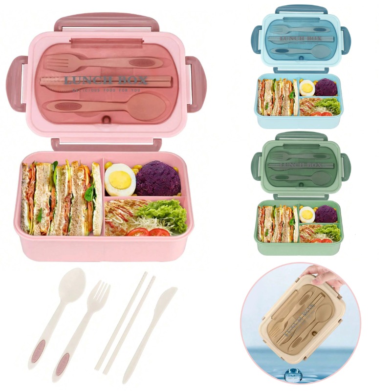 Food Storage Drawer Organizer - 3 Buah/1 Buah Kotak Bento Kotak