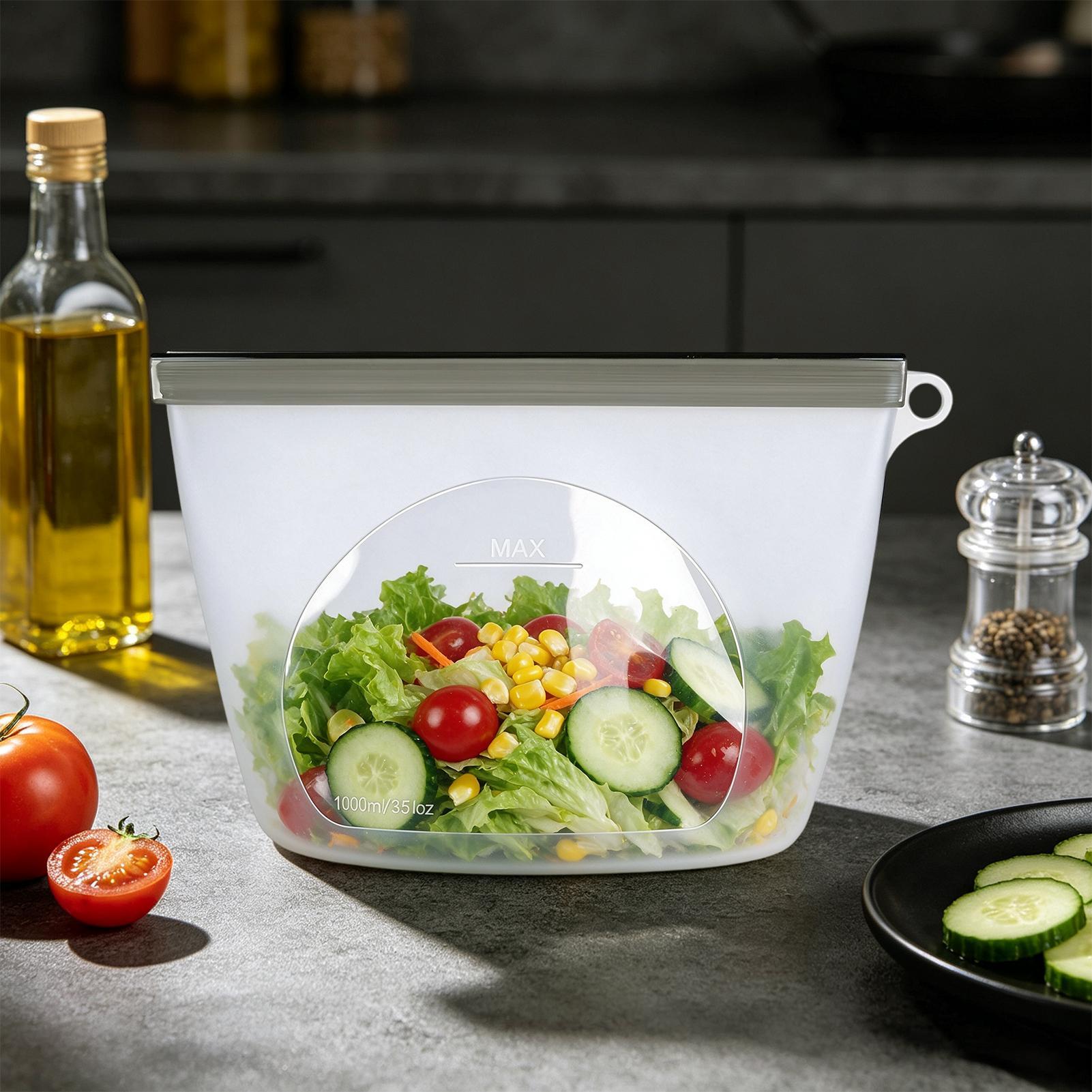 Ziploc Food Storage - Kantong Penyimpanan Makanan Dapat Digunakan Kembali,