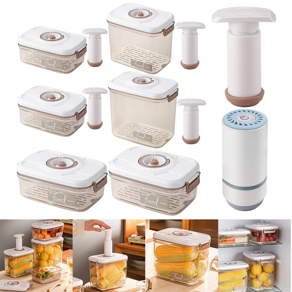 Food Storage Vacuum Pump - Kotak penyimpanan makanan vakum, wadah makanan
