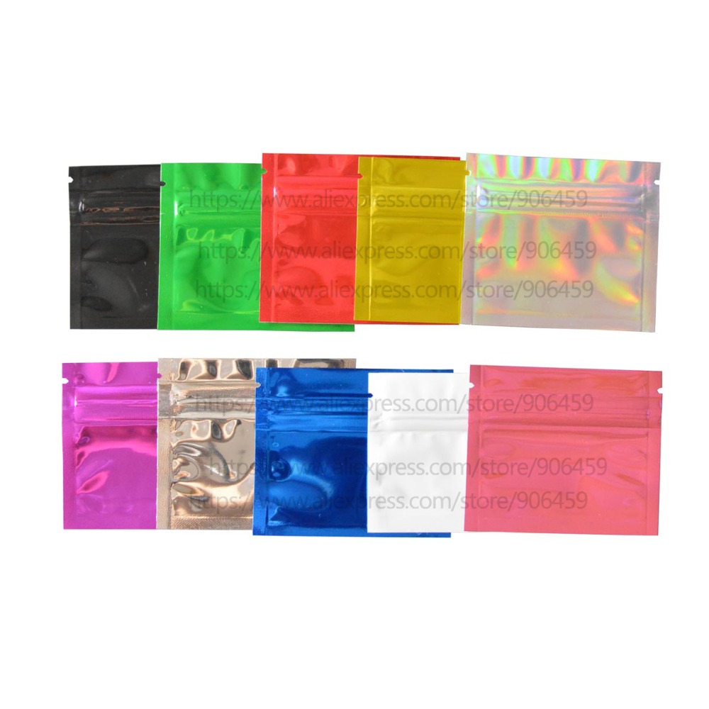 Food Storage Bags Zip Lock Pouch - 100 Buah 7.5X6.5 Cm (3 ''X