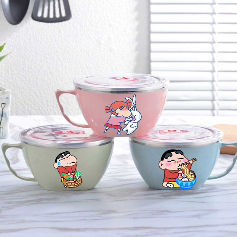 Food Storage Room - Mangkuk Mie Crayon Shin-chan Mangkuk Baja