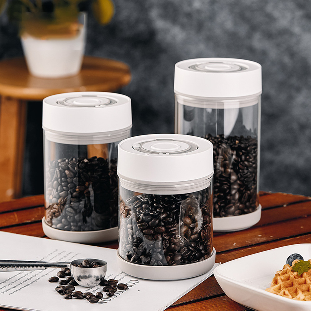 Food Storage Equipment - Kitchen Moisture-proof Glass Coffee Bean Jar