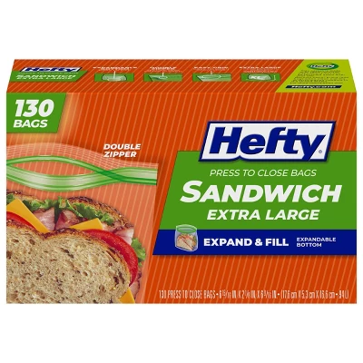 Food Storage Bags Xl - Kantong Penyimpanan Makanan XL Sandwich Expand