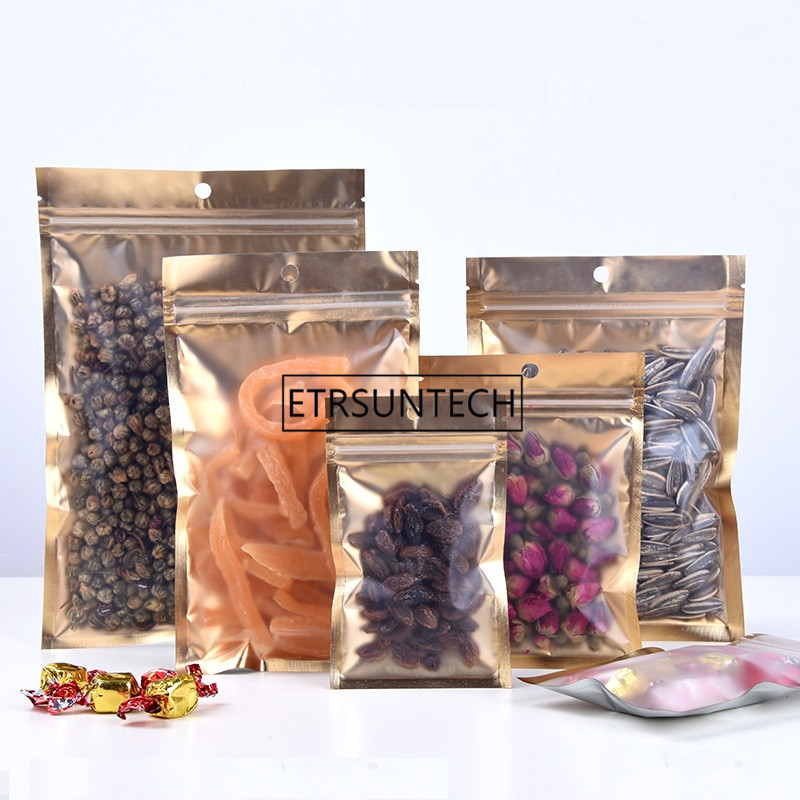 Food Storage Mylar Bags - 1000 Buah 10 Ukuran Tas Mylar