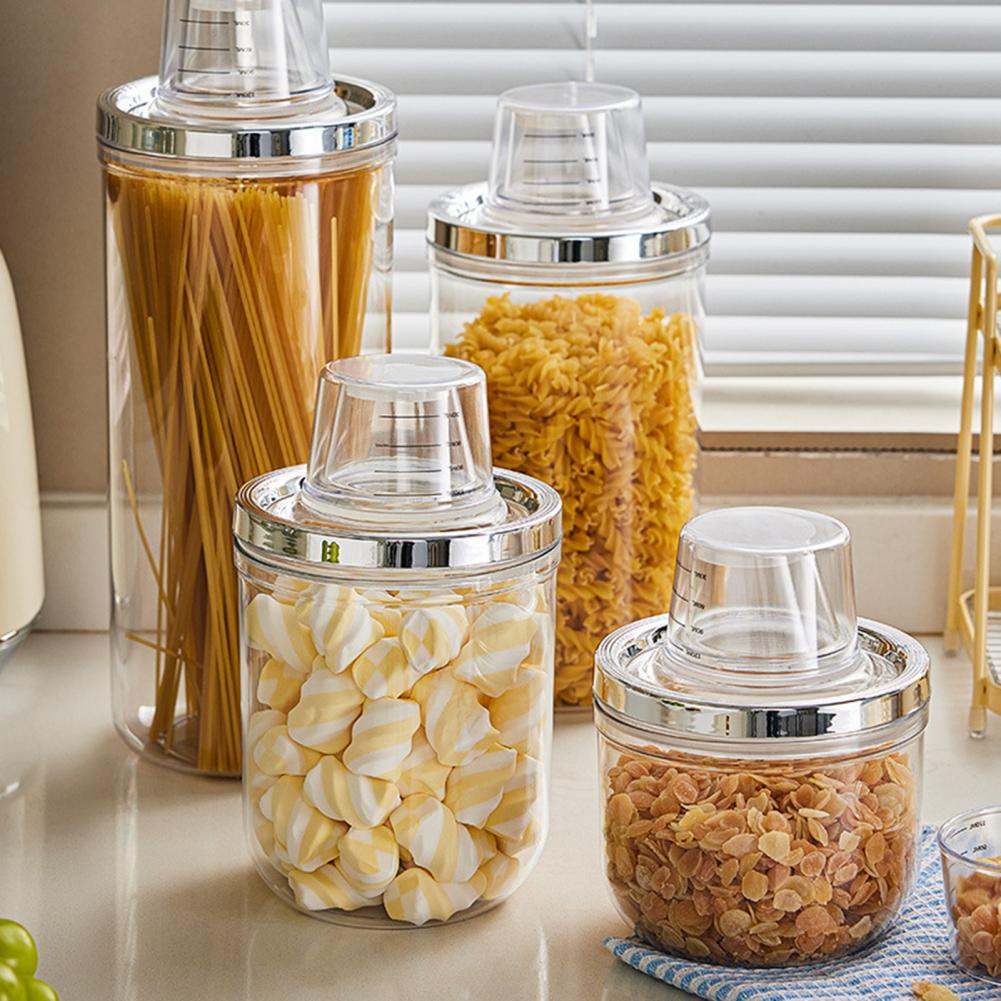 Airtight Cereal Jar - Stoples Kedap Udara 900/1400/2000/2600ML dengan Tutup