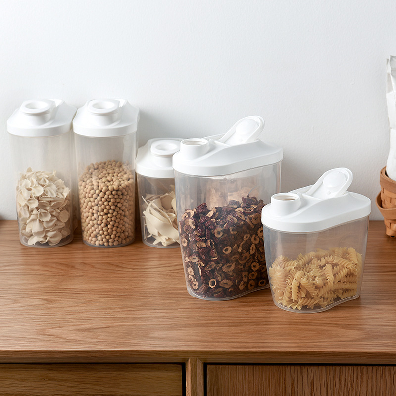 Airtight Cereal Jar - Toples Penyimpanan Biji-bijian Dapur Rumah Tangga