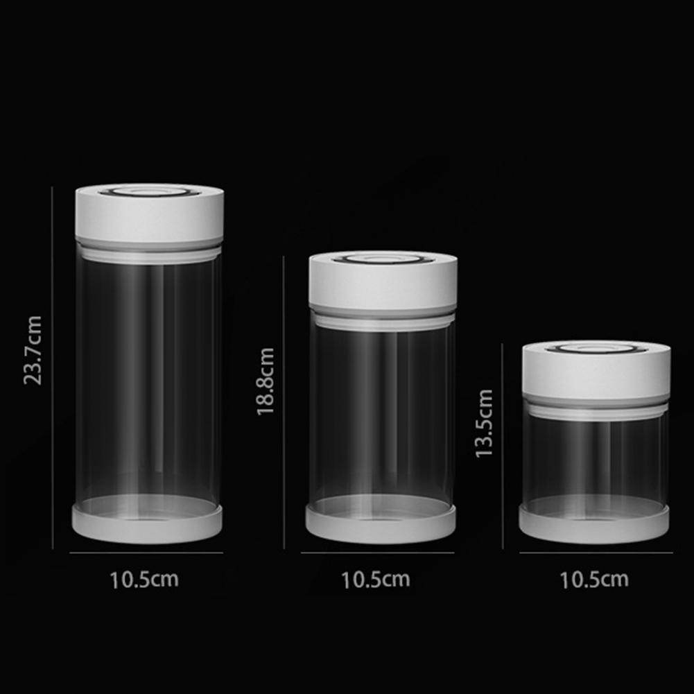 Airtight Cereal Jar - 600Ml 950Ml Kotak Penyimpanan Makanan Vakum