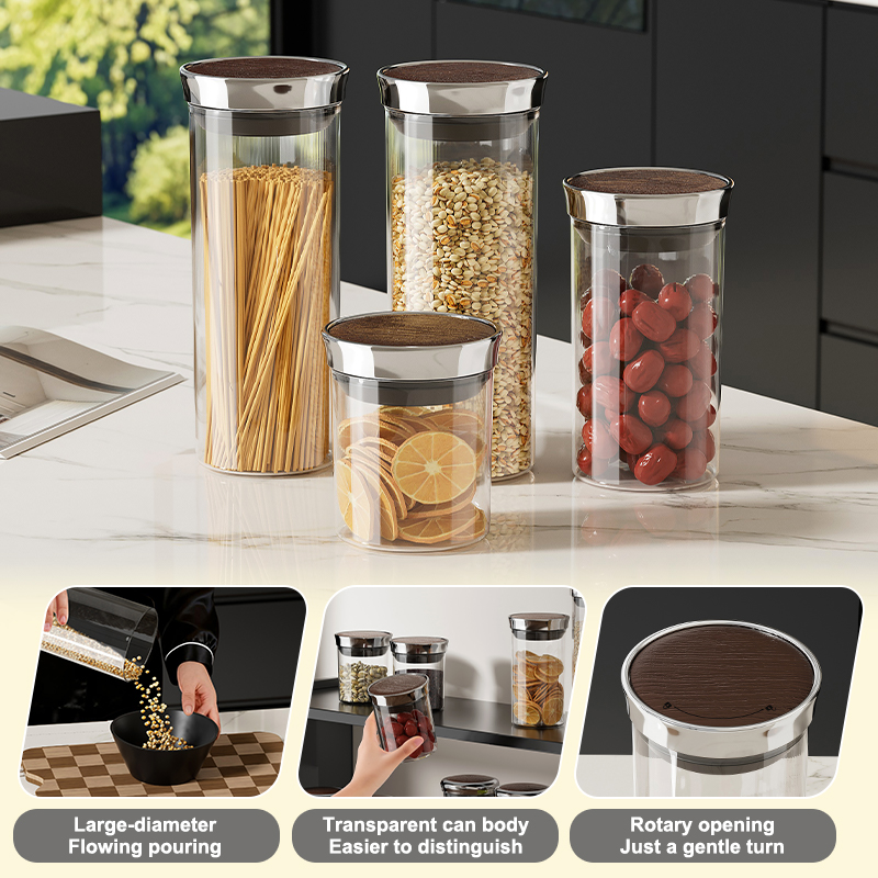 Airtight Cereal Jar - Wadah Sereal Uforu Food Grade, Stoples