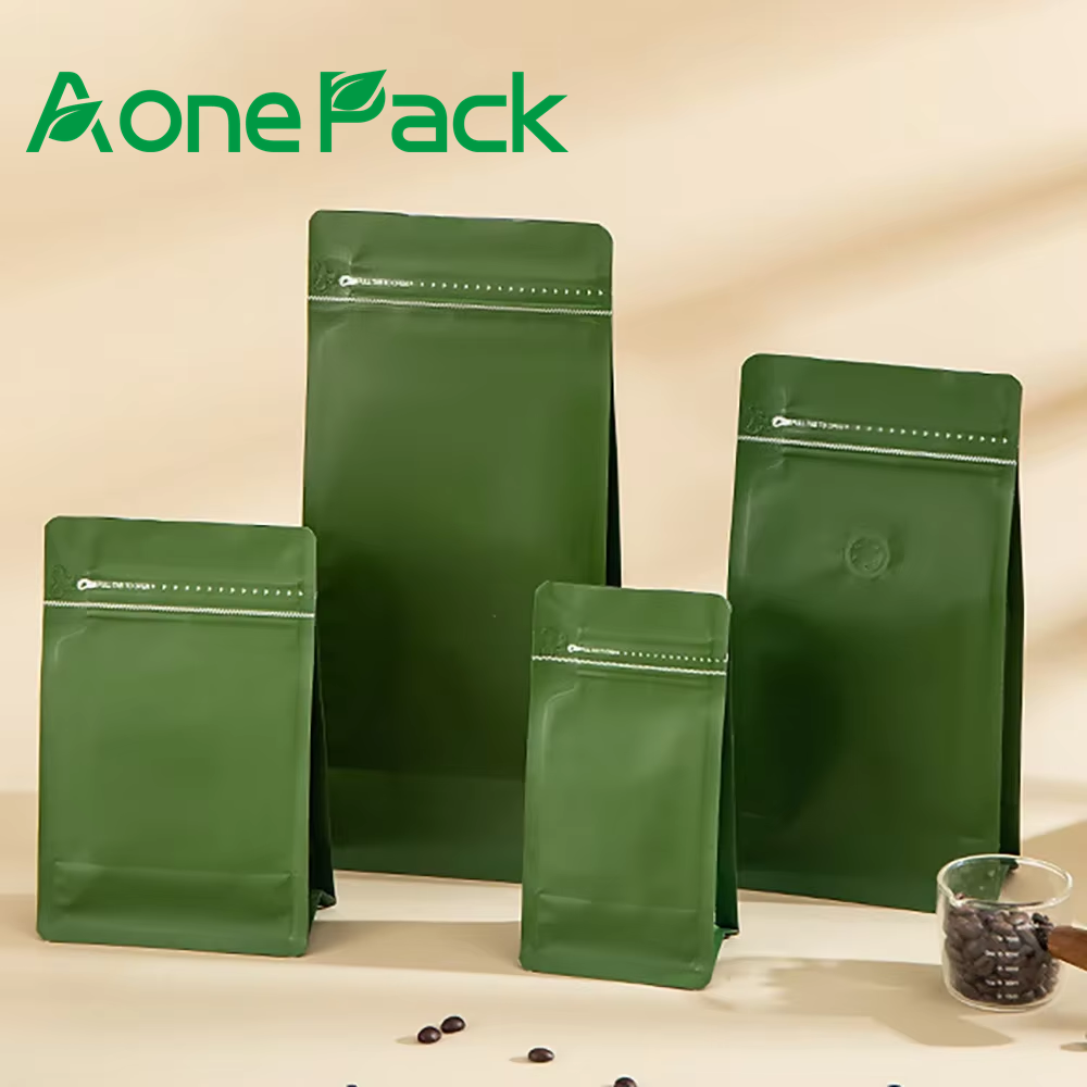Food Storage Mylar Bags - 50 buah tas bubuk biji kopi