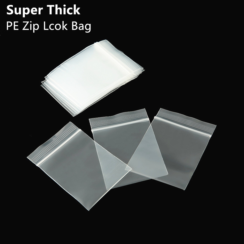 Ziploc Food Storage - 100 Buah Tas Kunci Zip PE