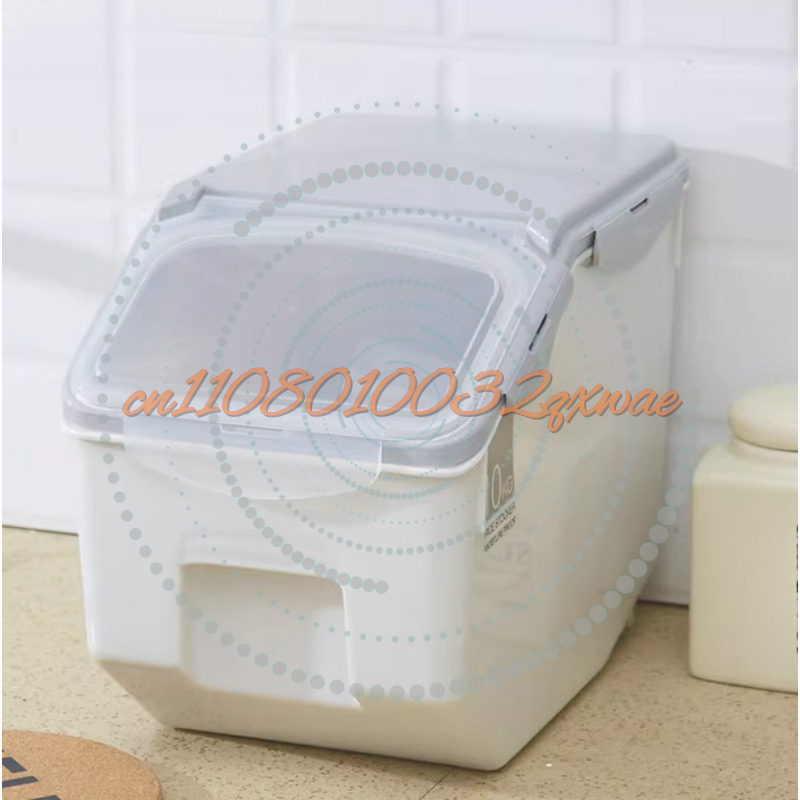 Food Storage Box Large - Kotak Penyimpanan Beras Besar 10/15kg, Wadah