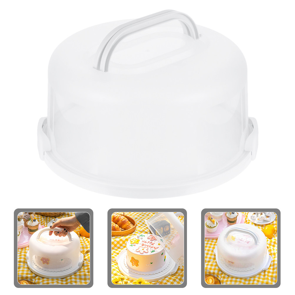 Food Storage Boxes - Kotak Penyimpanan Kue Bulat 10 Inci,