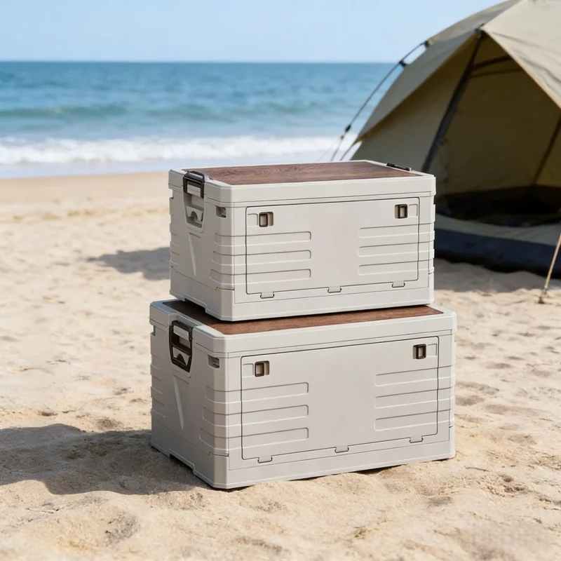 Food Storage Drawer Organizer - Kotak Penyimpanan Mobil untuk Berkemah di