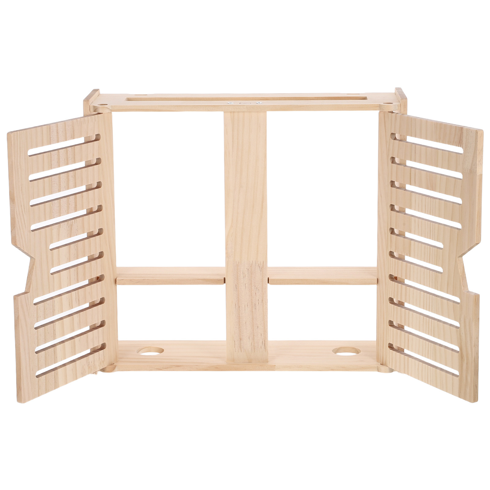 Food Storage Boxes - Rak Penyimpanan Router WiFi Kayu Elegan,
