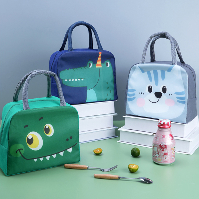 Food Storage Zipper - Tas makan siang pendingin segar lucu