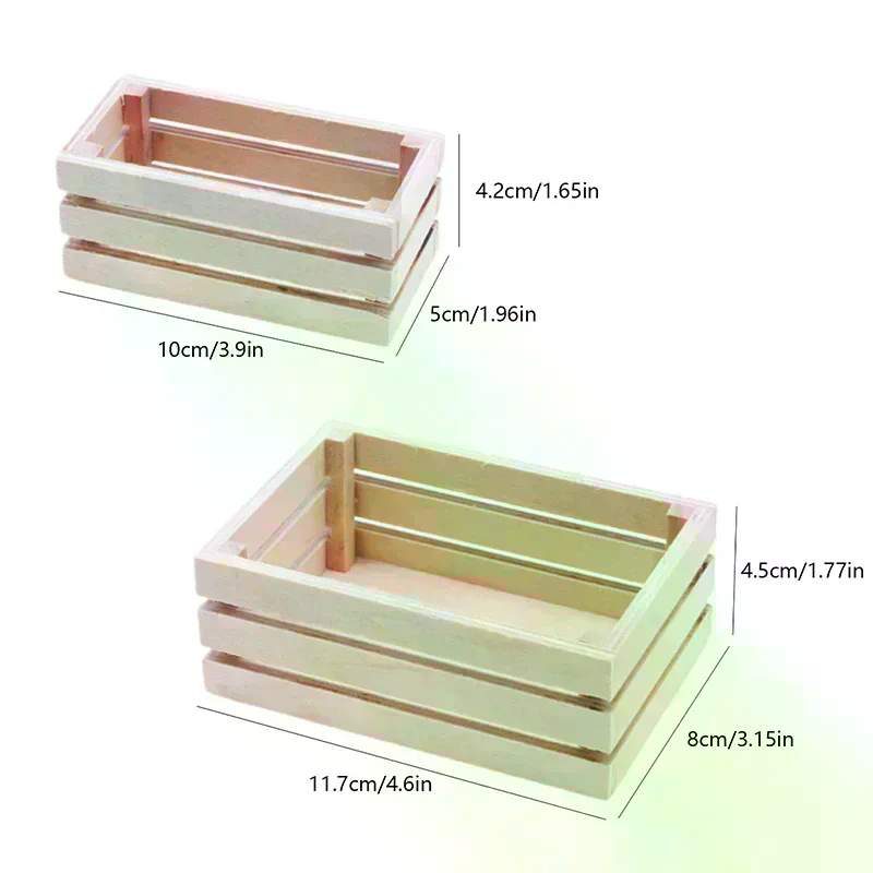 Food Storage Plant - 1:12 Keranjang Penyimpanan Miniatur Rumah Boneka
