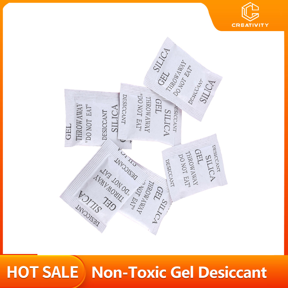 Food Storage Non Toxic - 20/50/100 Pak Gel silika tidak beracun