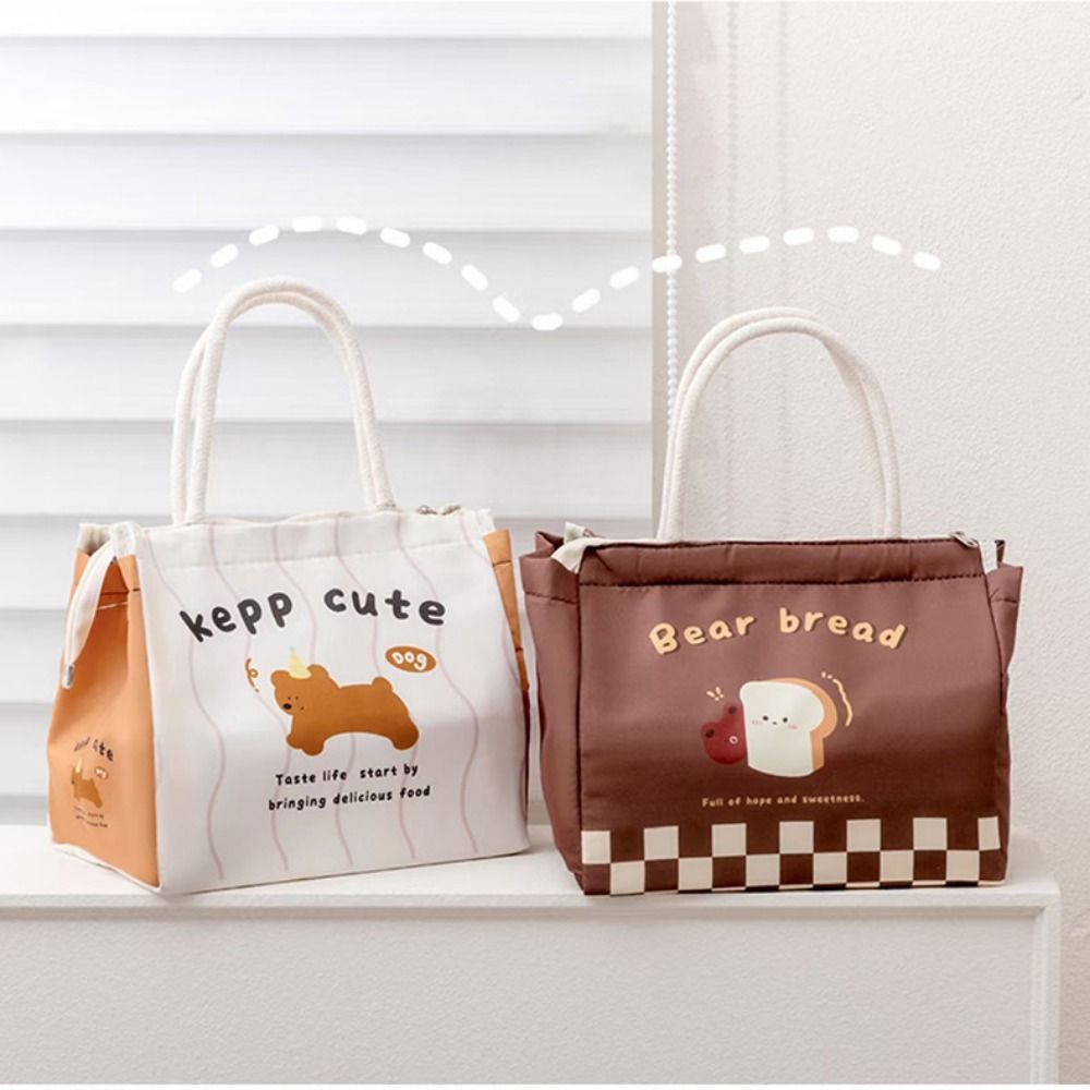Food Storage Box Large - Tas Makan Siang Termal Portabel Kawaii