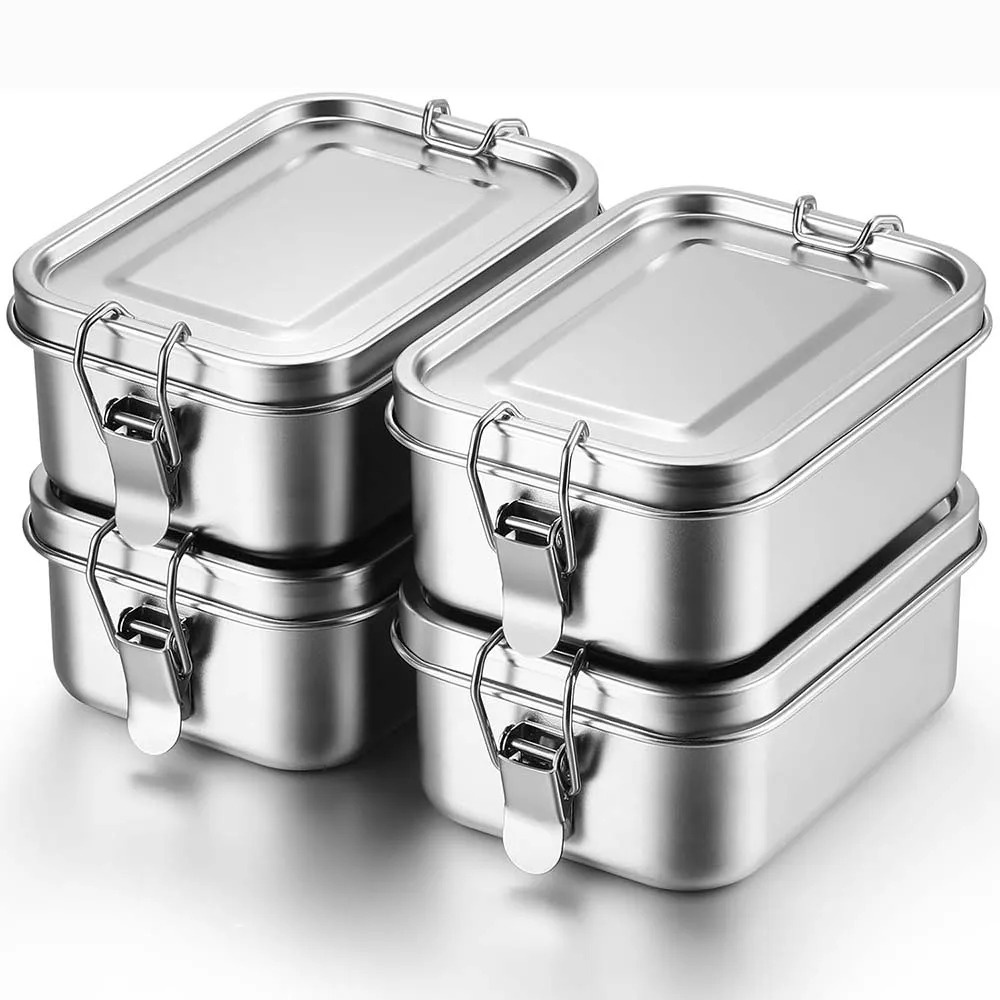Food Storage Metal Box - Kotak Bento Baja Tahan Karat Kotak