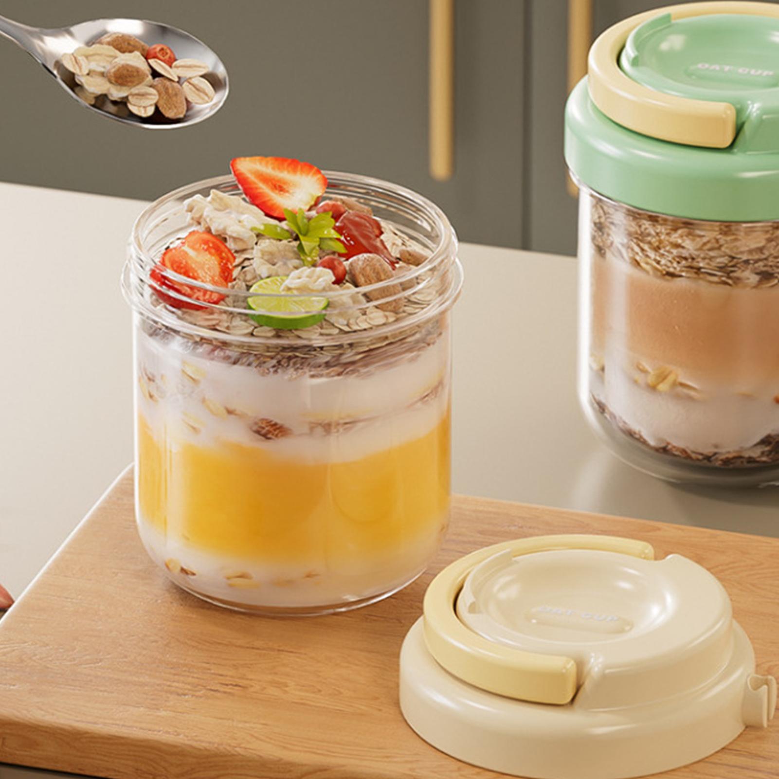 Stoples Kaca Dengan Tutup 400m - Airtight Cereal Jar ulasan dan harga