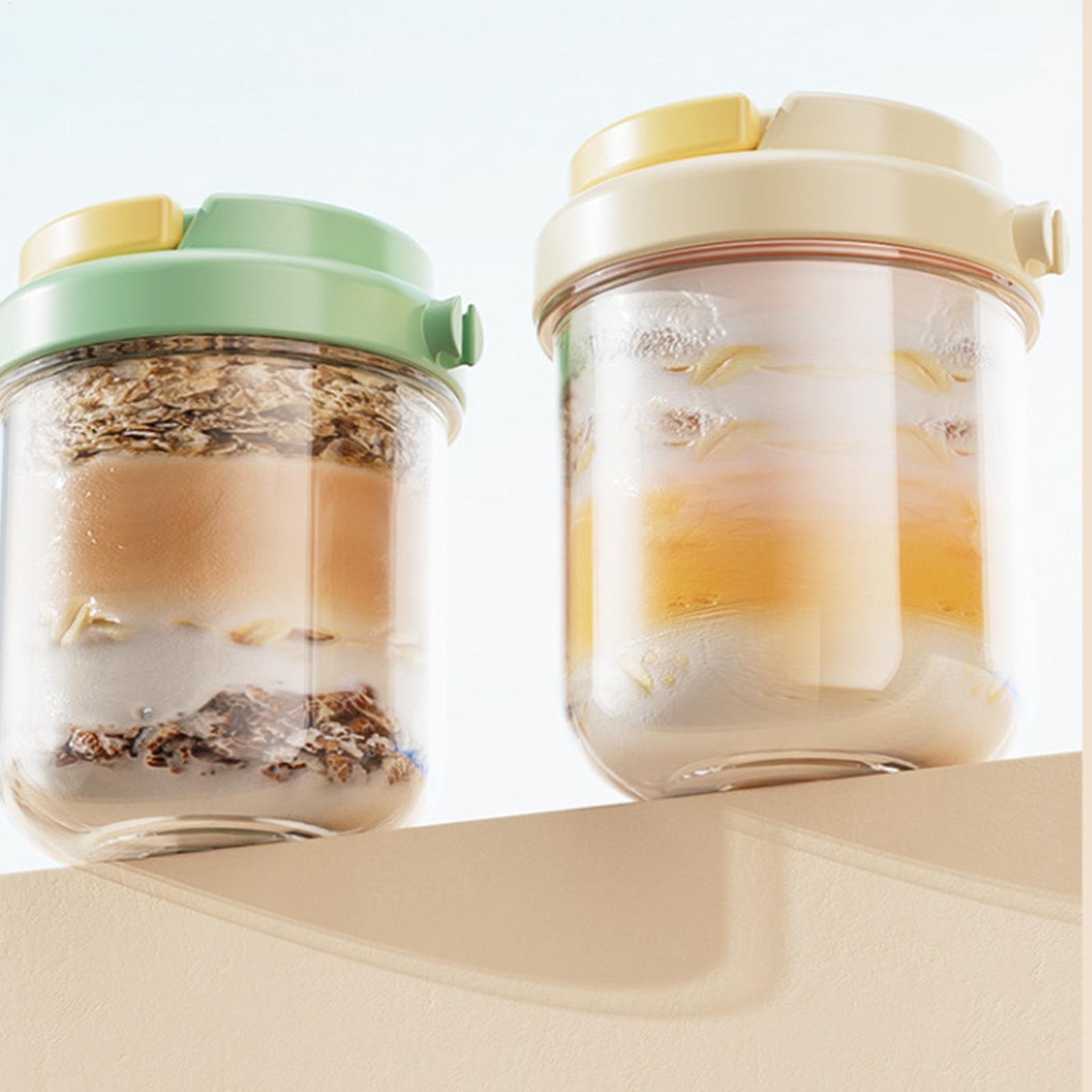Stoples Kaca Dengan Tutup 400m - Airtight Cereal Jar ulasan dan harga