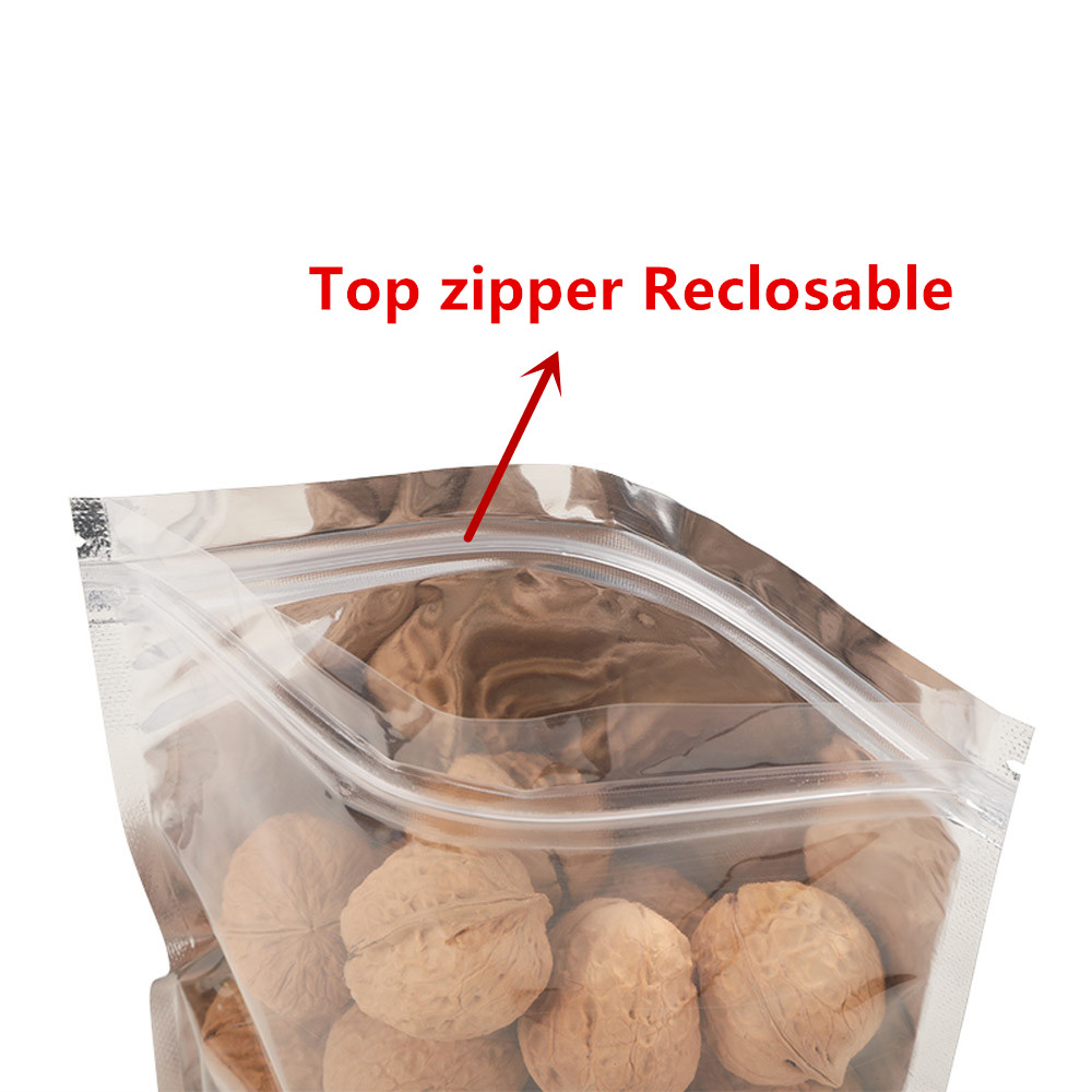 100 Buah Tas Kunci Zip Alumini - Ziploc Food Storage ulasan dan harga