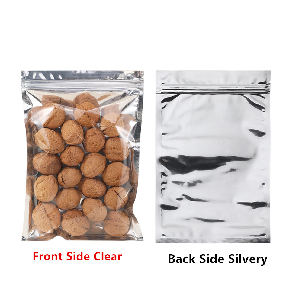100 Buah Tas Kunci Zip Alumini - Ziploc Food Storage ulasan dan harga
