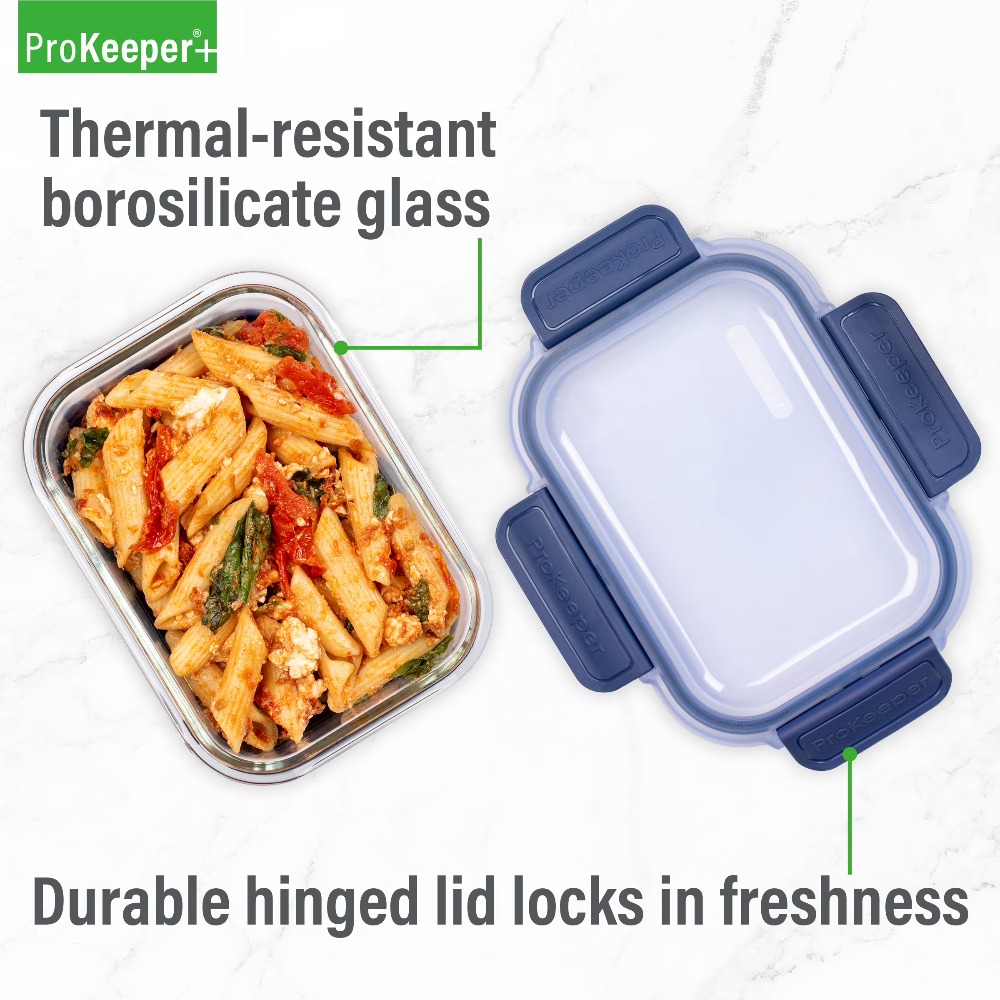 Wadah Penyimpanan Makanan Kaca - Food Storage Freezer Containers ulasan dan harga