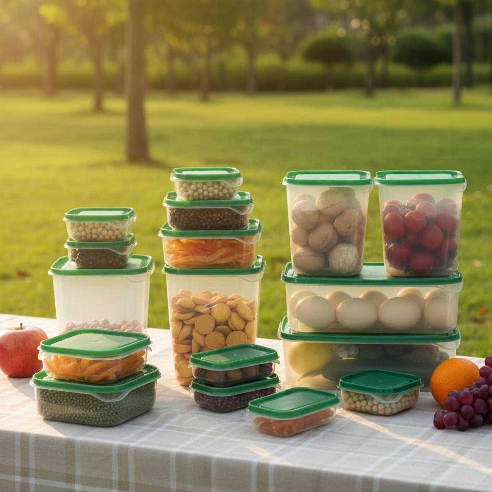 17 Buah Set Kotak Penyimpanan  - Food Storage Boxes ulasan dan harga