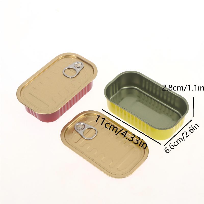 2 Buah Kotak Kaleng Mini Koson - Food Storage Metal Box ulasan dan harga