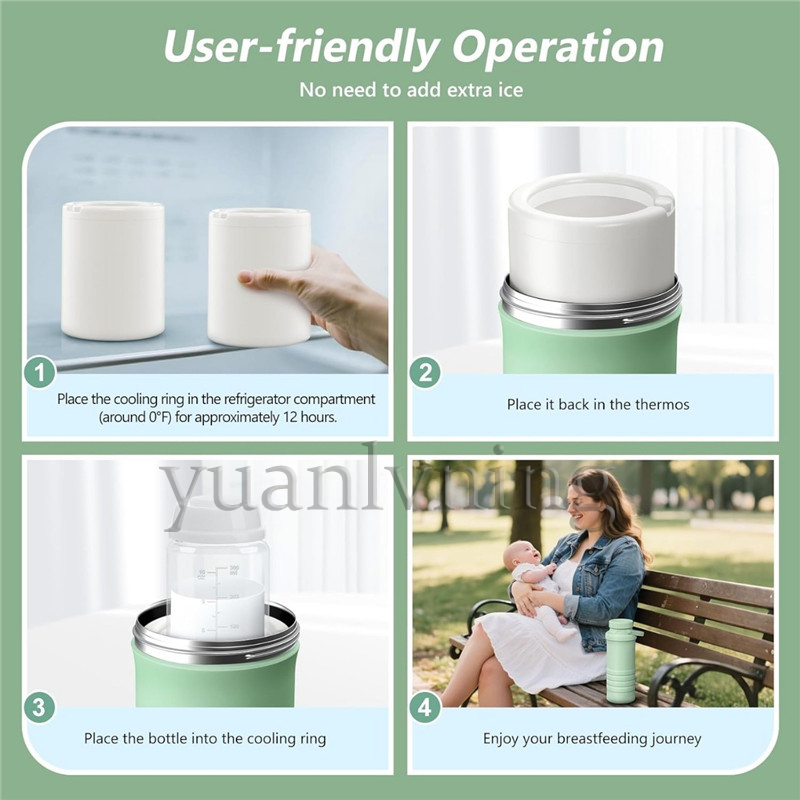 Pendingin Botol ASI Portabel T - Food Storage For Baby ulasan dan harga