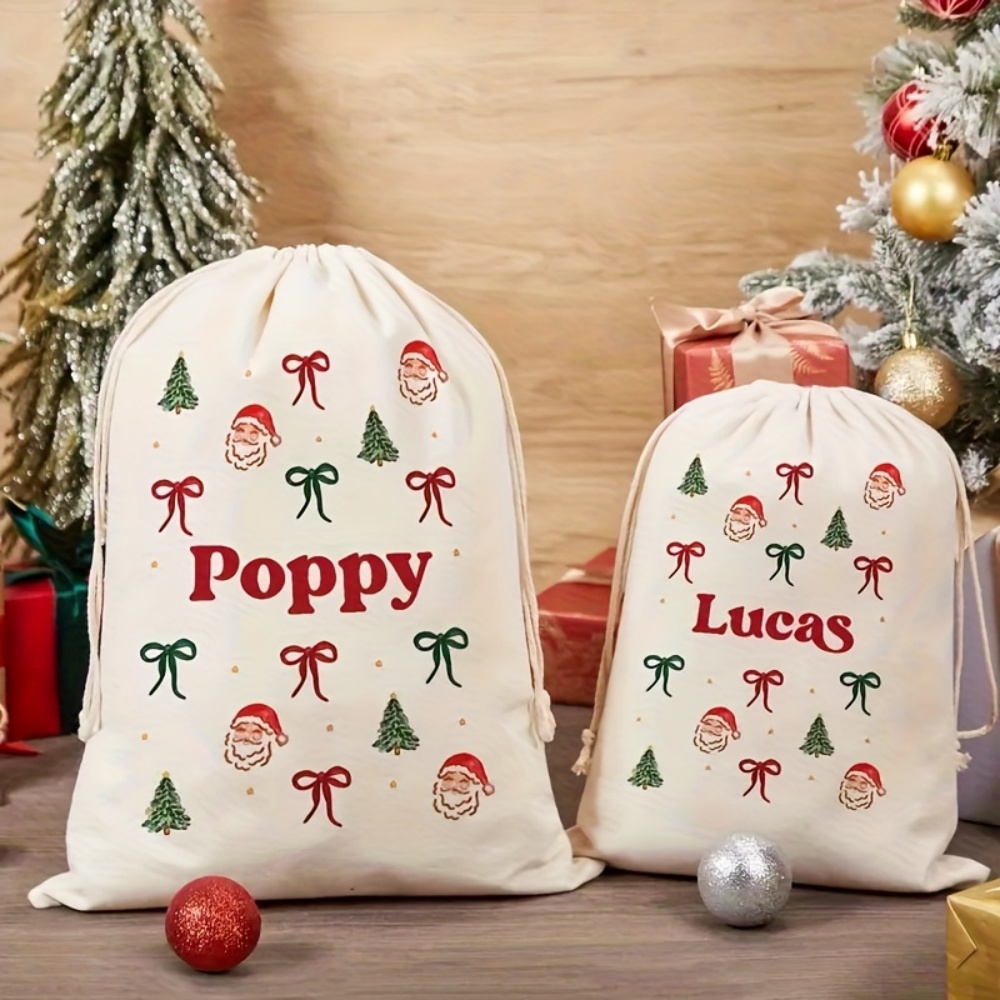 Kantong Serut Sederhana Santa  - Food Storage Plant ulasan dan harga