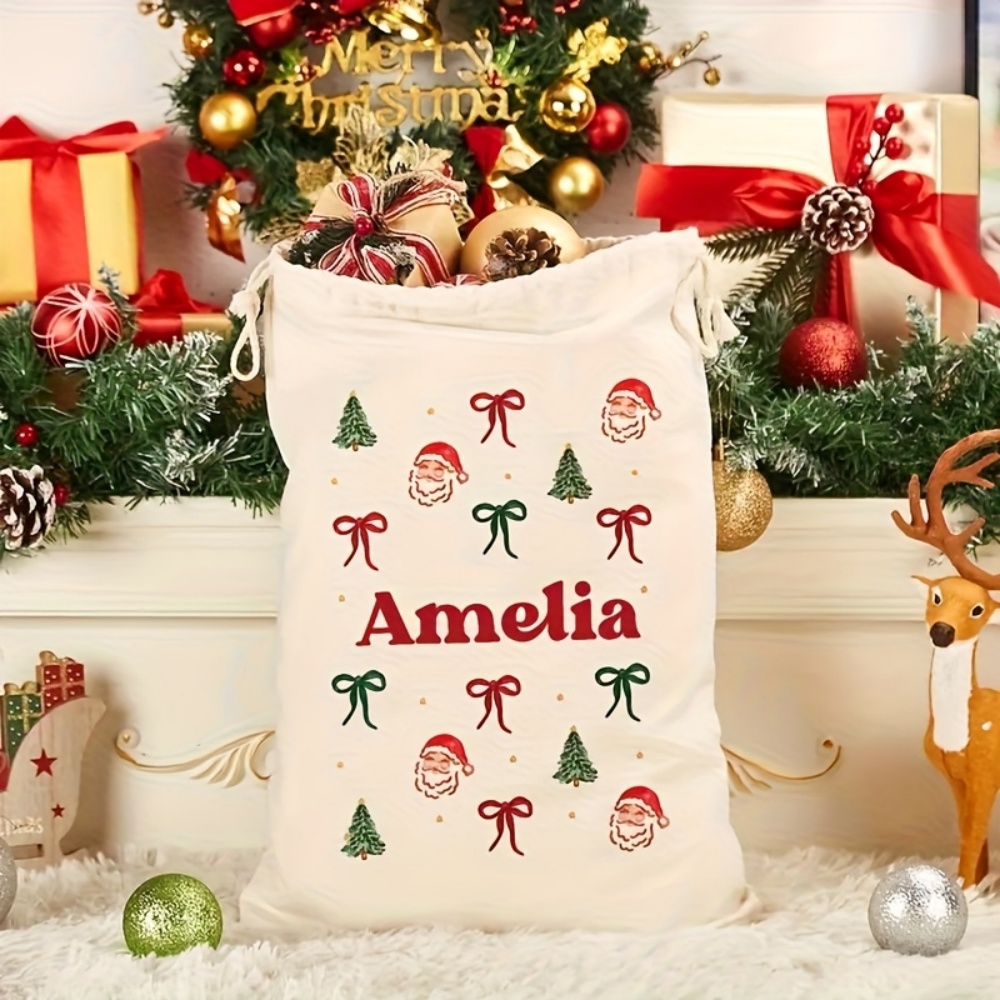 Kantong Serut Sederhana Santa  - Food Storage Plant ulasan dan harga