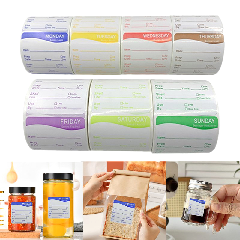 250 Buah Stiker Klasifikasi Ta - Food Storage Expiration Dates ulasan dan harga