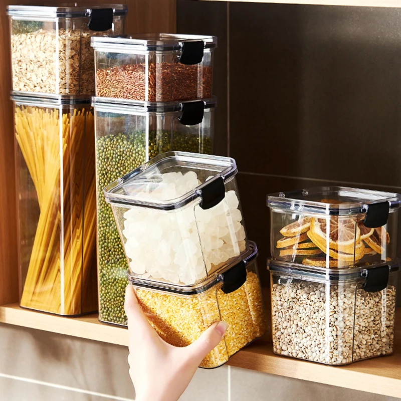 Stoples Tertutup, Tempat Serea - Airtight Cereal Jar ulasan dan harga