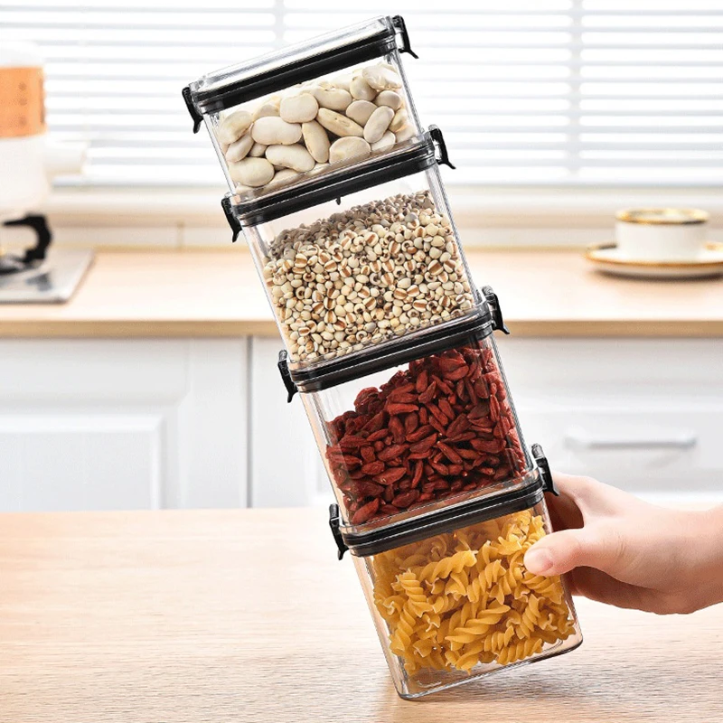 Stoples Tertutup, Tempat Serea - Airtight Cereal Jar ulasan dan harga