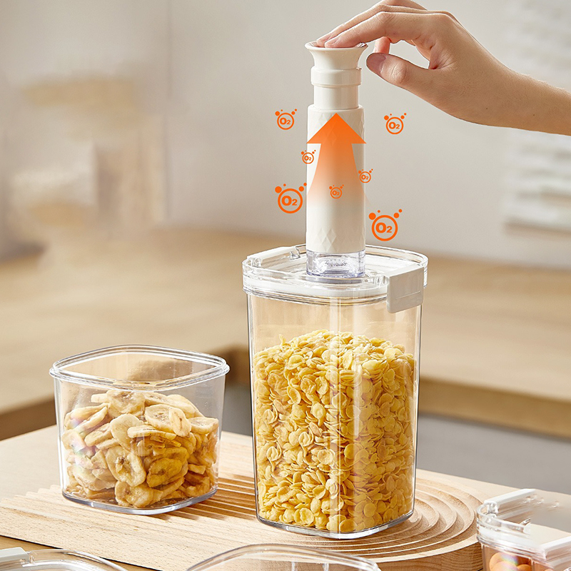 Vakum disegel tangki biji kopi - Airtight Cereal Jar ulasan dan harga
