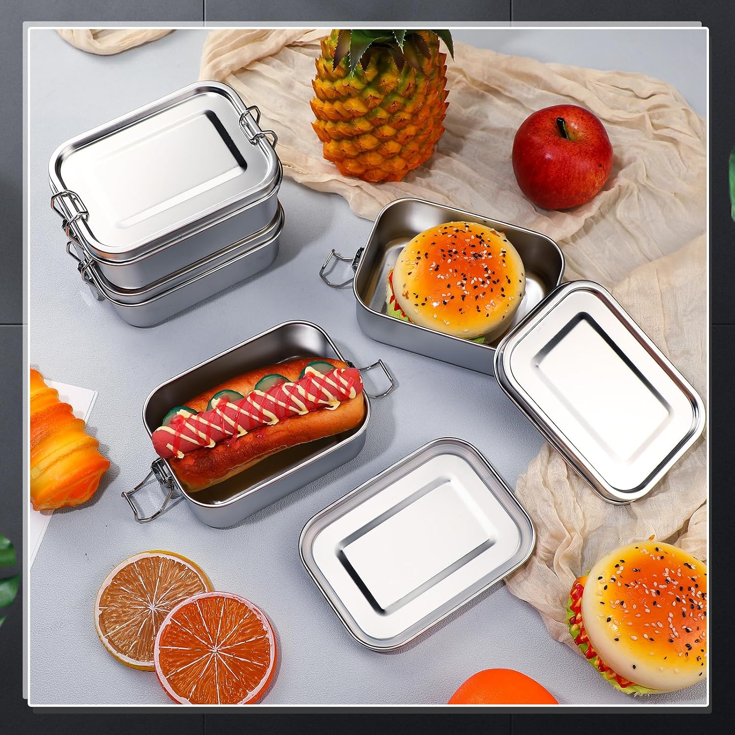 Wadah Penyimpanan Makanan Stai - Food Storage Freezer Containers ulasan dan harga