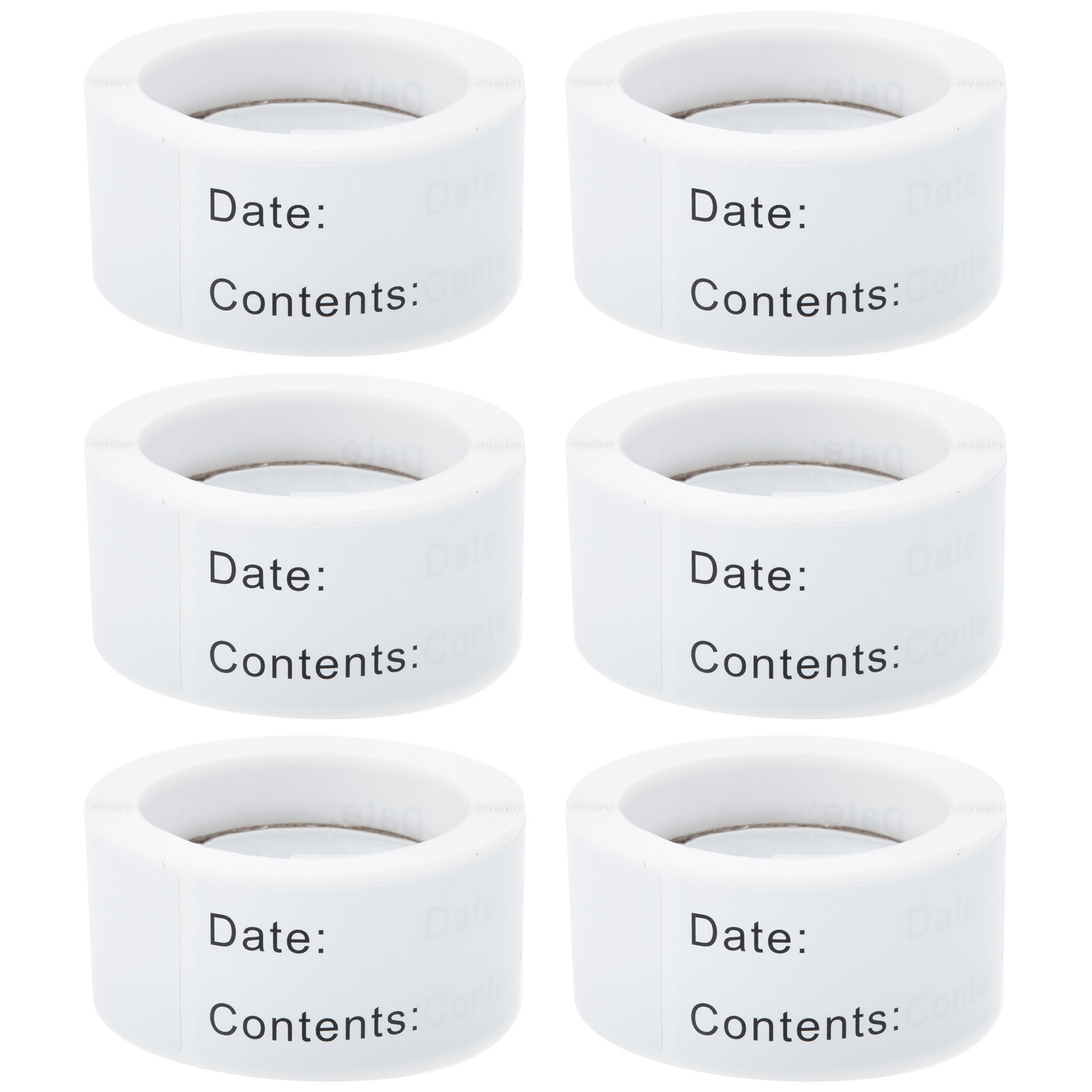 6 Gulungan Label Tanggal Makan - Food Storage Labels ulasan dan harga