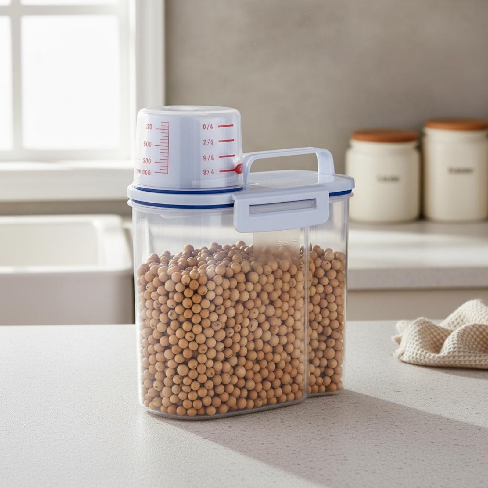 Wadah Penyimpanan Beras Dispen - Food Storage Organizer ulasan dan harga