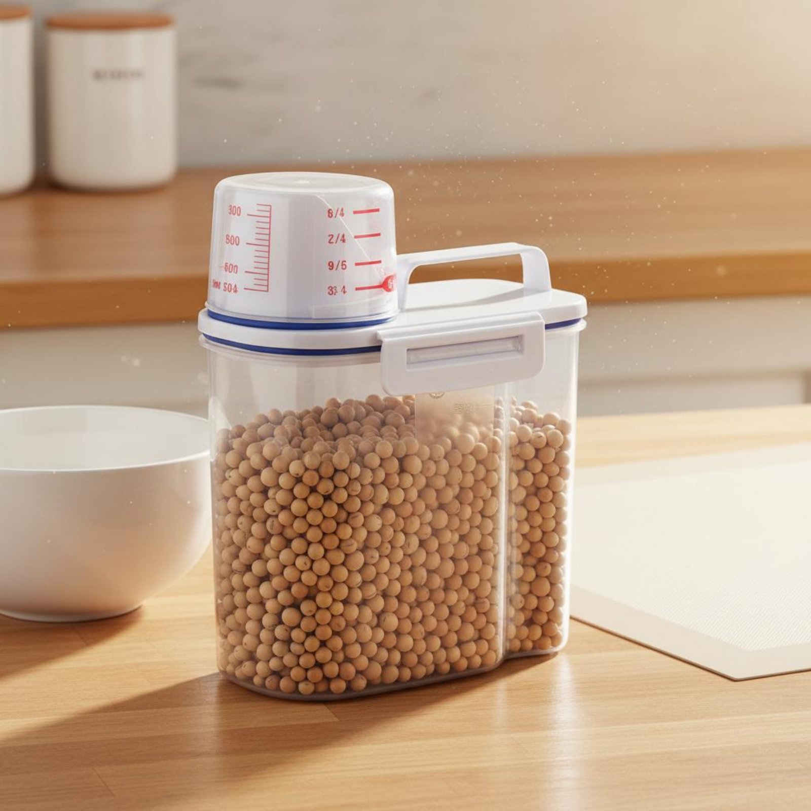 Wadah Penyimpanan Beras Dispen - Food Storage Organizer ulasan dan harga