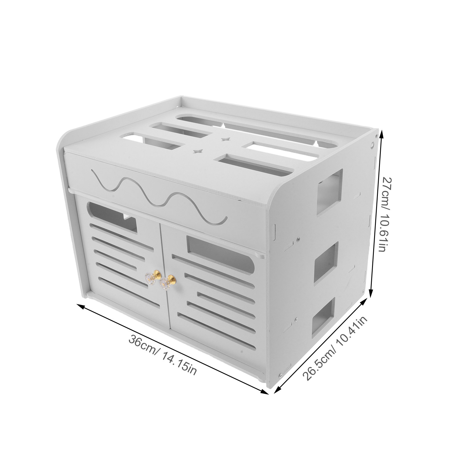 Kotak Penyimpanan Router WiFi  - Food Storage Organizer ulasan dan harga