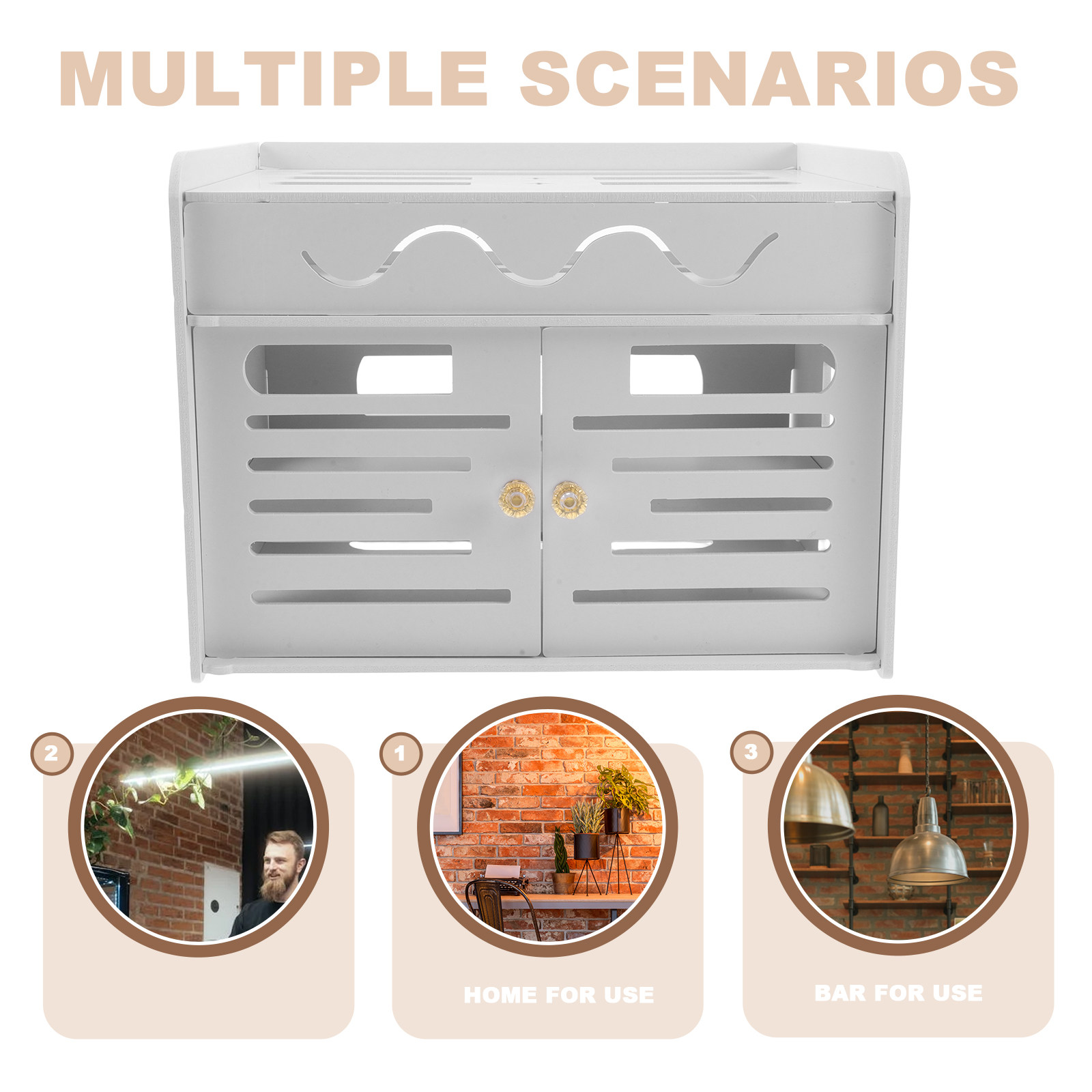 Kotak Penyimpanan Router WiFi  - Food Storage Organizer ulasan dan harga