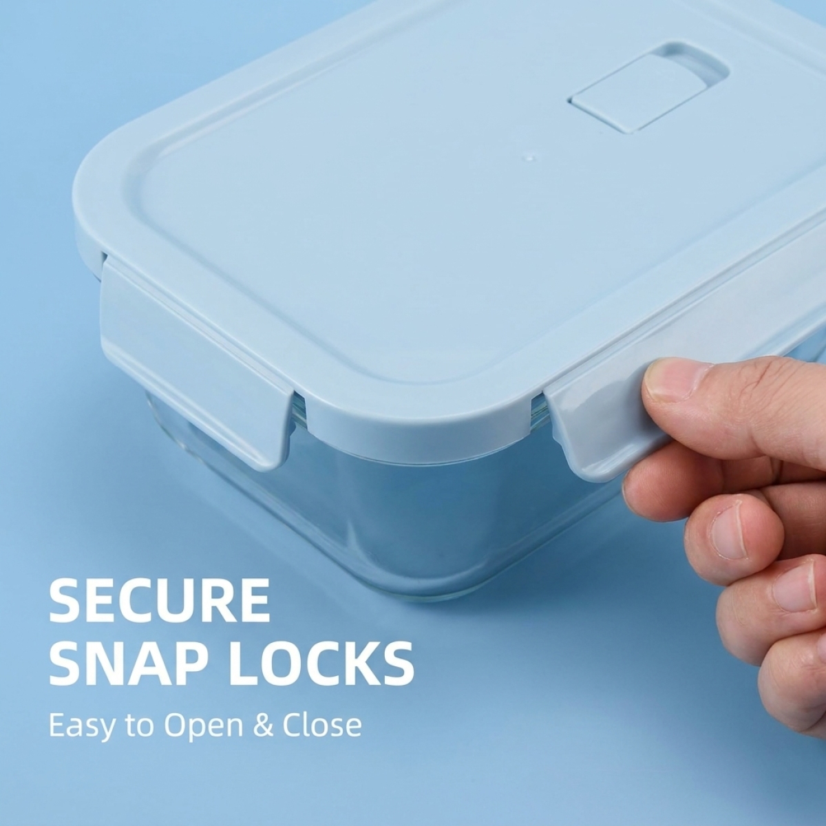 2 Wadah Makanan Kaca Bebas BPA - Food Storage Equipment ulasan dan harga