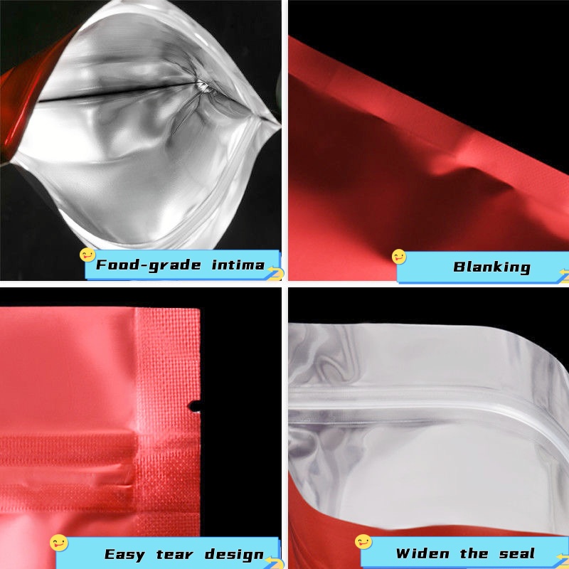 100 Buah Kantong Zip Lock Foil - Ziploc Food Storage ulasan dan harga